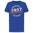 thumbnail image 1 of 1987 Cali Design T-Shirt Men -Image by Shutterstock, Male Large, 1 of 2