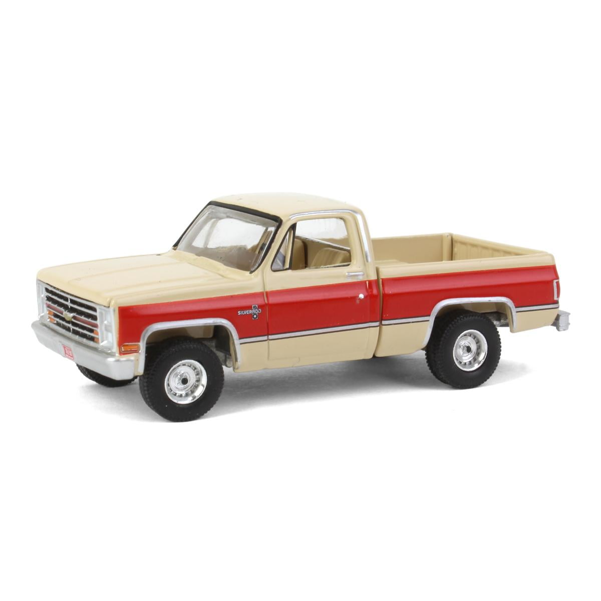 1987 Chevrolet Silverado 10 Fleetside-Tan Body Color w/Bright Red Center Sides&nbsp;