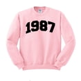 thumbnail image 1 of 1987 College Style Sweatshirt Unisex 3X-Large Pink, 1 of 5