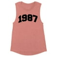 thumbnail image 1 of 1987 College Style Women's Muscle Tank 2X-Large Desert Pink, 1 of 5