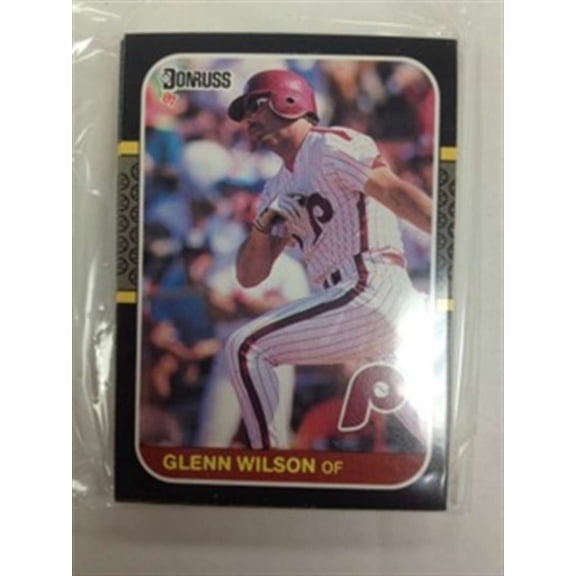 1987 Donruss Philadelphia Phillies Team Set 25 Cards NM-MT Schmidt