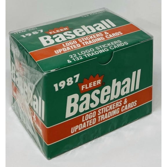 1987 Fleer Updated Baseball Greg Maddux Mark McGwire Rookie Year Set