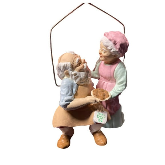 1987 Home Cooking (Santa Claus) Hallmark Keepsake Christmas Tree Ornament - QX483-7