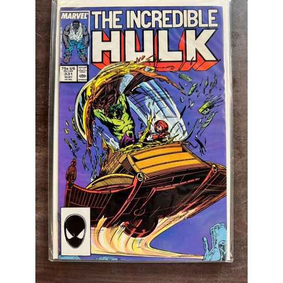 1987 Marvel The Incredible Hulk #331 Hulk 1st App Gray Hulk Near Mint