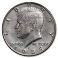 thumbnail image 1 of 1987-P Kennedy Half Dollar BU, 1 of 2