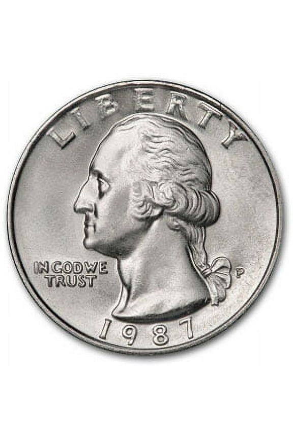 1987-P Washington Quarter BU
