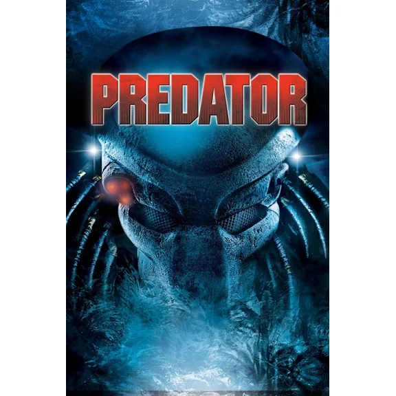 1987 Predator Movie Poster Arnold Schwarzenegger Dutch Carl Weathers UNFRAMED PAPER POSTER