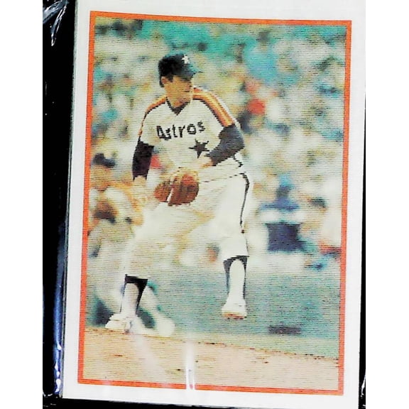 1987 Sportflics Houston Astros Team Set Nolan Ryan 9 Cards NM-MT