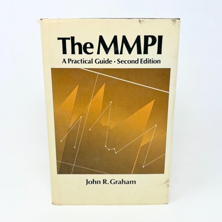1987 The MMPI A Practical Guide Second Edition John R. Graham, PH.D.