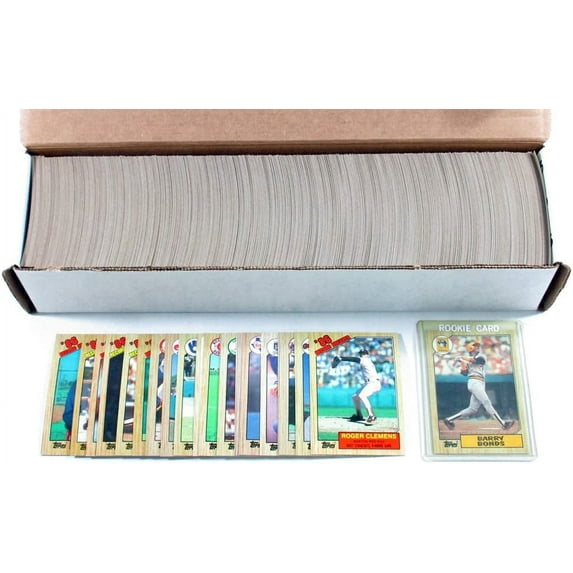 1987 Topps Baseball Complete Set (792) Barry Bonds Will Clark Rookies