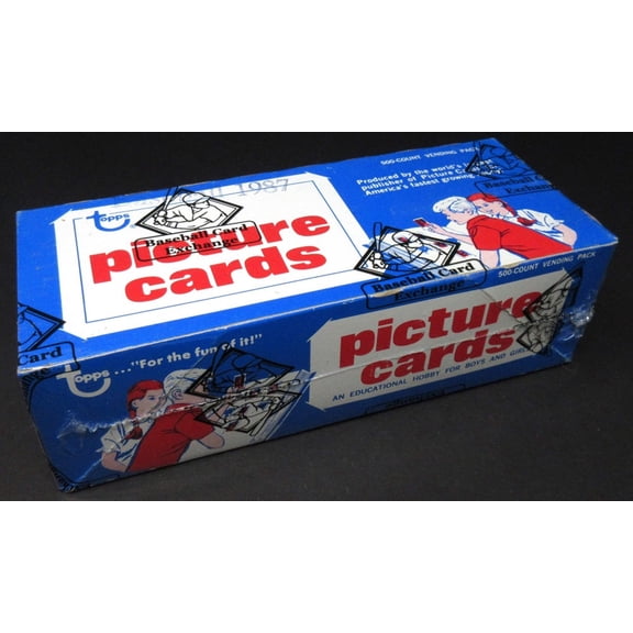 1987 Topps Baseball Unopened Vending Box (FASC)