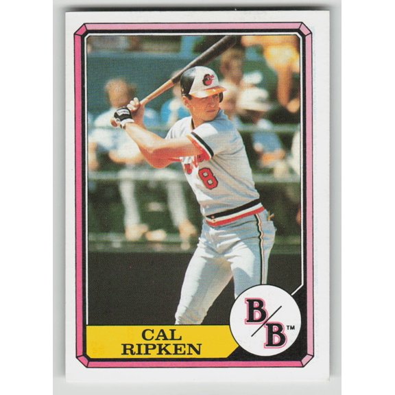 1987 Topps Boardwalk and Baseball Top Run Makers Cal Ripken #22