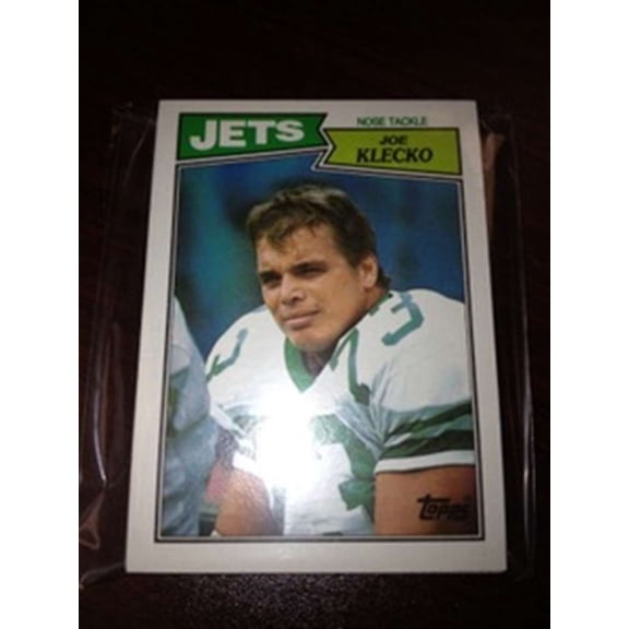 1987 Topps Football New York Jets Team Set 19 Cards