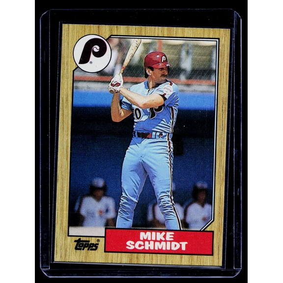 1987 Topps Mike Schmidt #430 Philadelphia Phillies Baseball Card