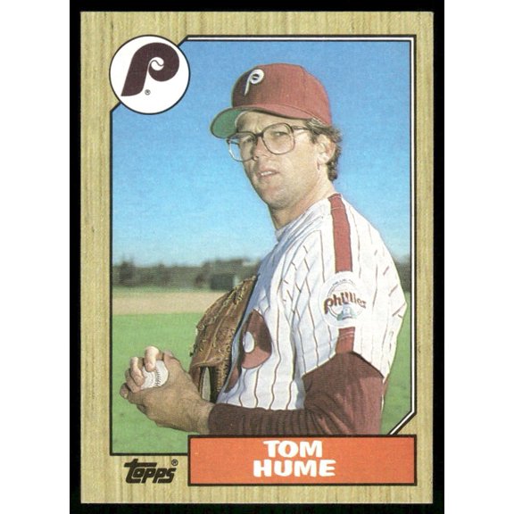 1987 Topps Tom Hume #719