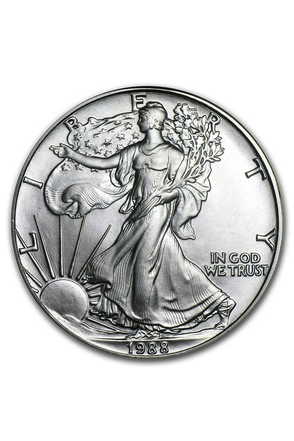 1988 1 oz American Silver Eagle BU
