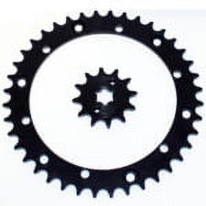 1988-1990 Yamaha YFS 200 Blaster 12 Tooth Front and 40 Tooth Rear Black Sprocket