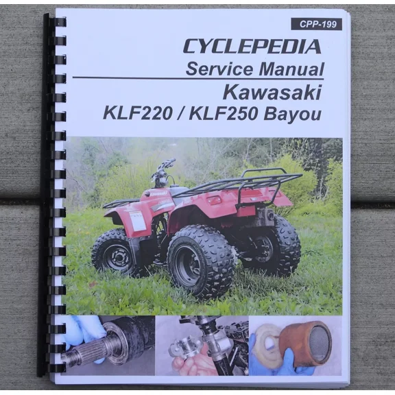 1988-2011 Kawasaki Bayou KLF 220 250 KLF250 ATV Quad SERVICE & REPAIR MANUAL