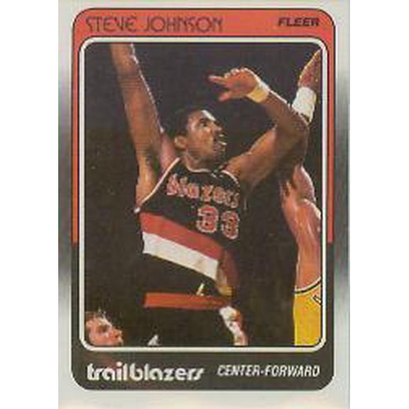 1988-89 Fleer #95 Jerome Kersey NBA Basketball Trading Card