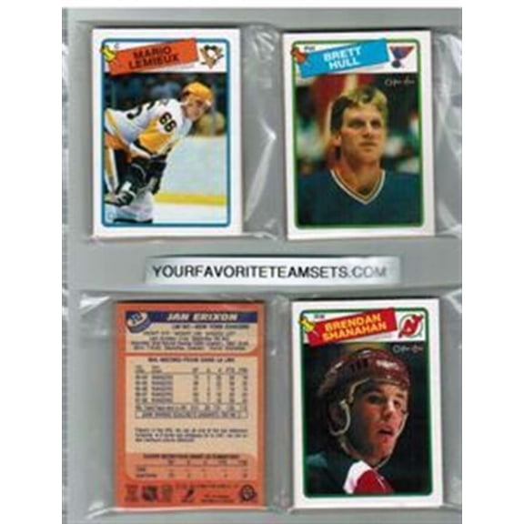 1988-89 O-Pee-Chee OPC Montreal Canadiens Team Set 14 Cards Patrick Roy