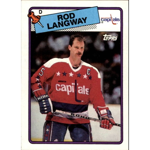 1988-89 Topps Washington Capitals Team Set 12 Cards
