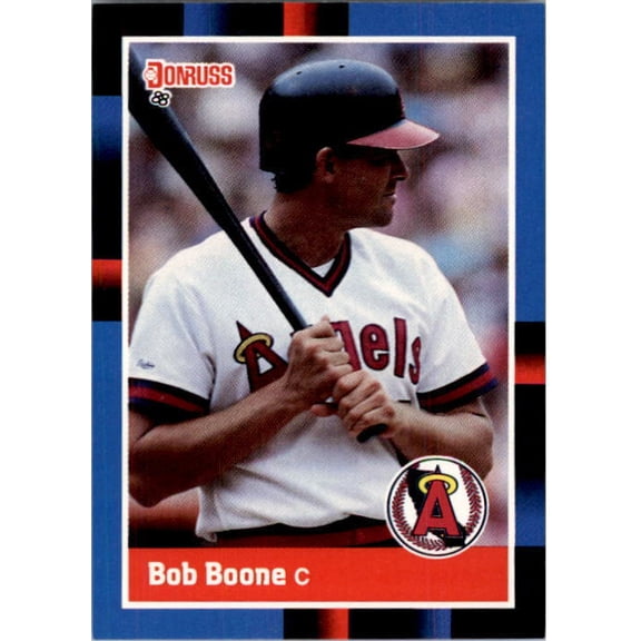 1988 Bob Boone Donruss Baseball Card #305