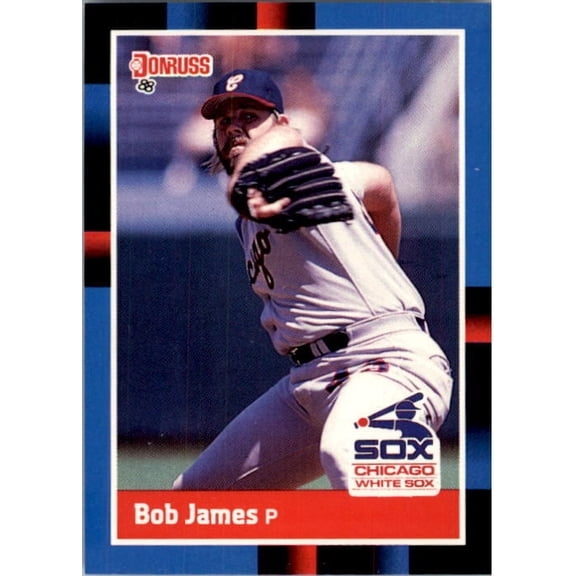 1988 Bob James Donruss Baseball Card #507