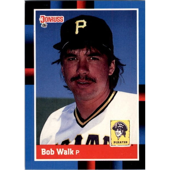 1988 Bob Walk Donruss Baseball Card #514