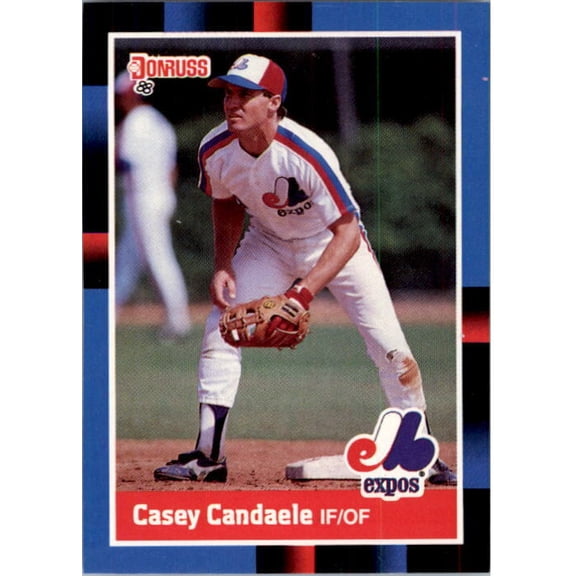 1988 Casey Candaele Donruss Baseball Card #179