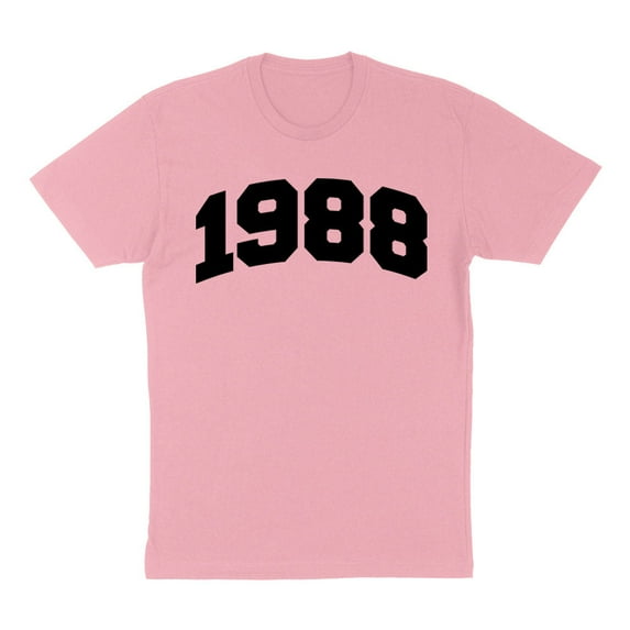 1988 College Style Shirt Unisex 2X-Large Pink