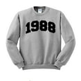 thumbnail image 1 of 1988 College Style Sweatshirt Unisex Medium Grey, 1 of 5
