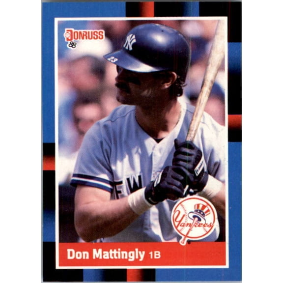 1988 Don Mattingly Donruss Baseball Card #217