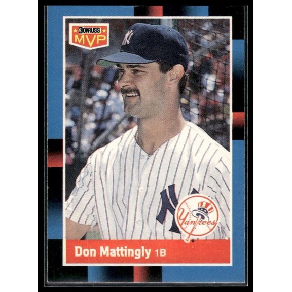 Very Good 1988 Donruss Bonus MVPs Don Mattingly BC-21 Baseball Card Yankees