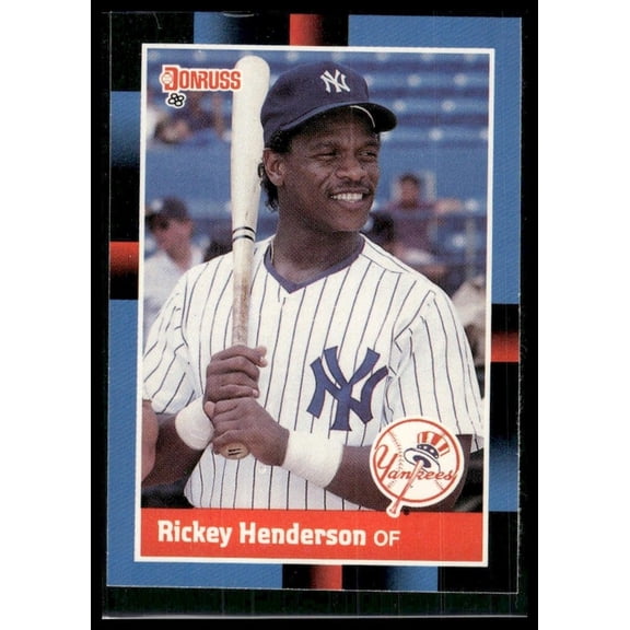Near Mint 1988 Donruss Rickey Henderson #277 New York Yankees Baseball Card
