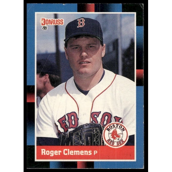 1988 Donruss Roger Clemens #51 Boston Red Sox Baseball Card