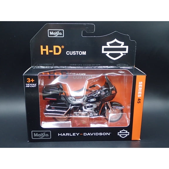 1988 FLT TOUR GLIDE HARLEY DAVIDSON MOTORCYCLE SERIES 45 1/18 DIECAST MODEL