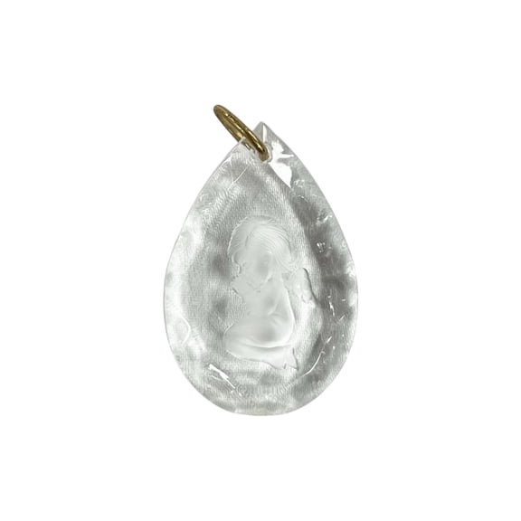 1988 Gentle Angel (Acrylic) Hallmark Keepsake Christmas Tree Ornaments QXM577-1