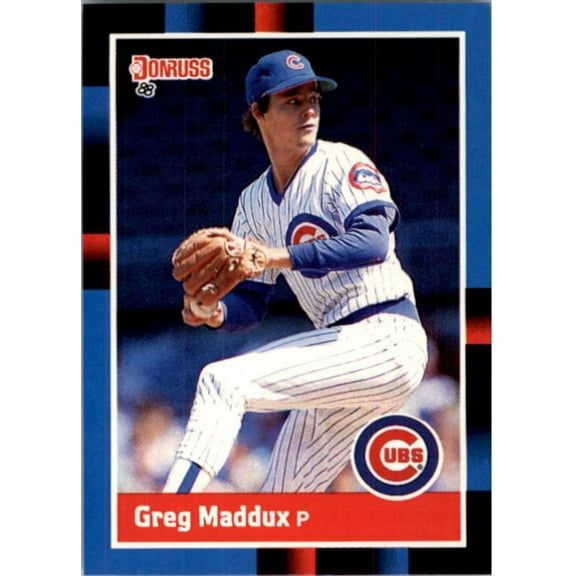 1988 Greg Maddux Donruss Baseball Card #539