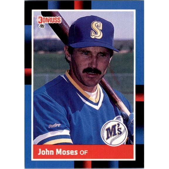 1988 John Moses Donruss Baseball Card #440