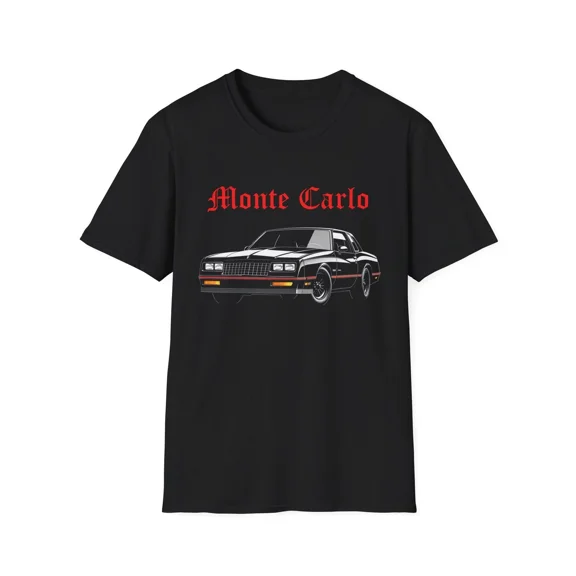 1988 Monte Carlo SS Shirt | G-Body Muscle Car Tee | Retro Chevy Racing Tribute