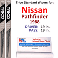 thumbnail image 1 of 1988 Nissan Pathfinder Wiper Blades (Set of 2), 1 of 3