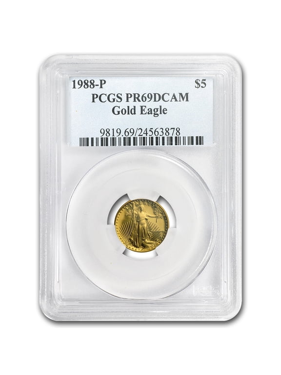1988-P 1/10 oz Proof American Gold Eagle PR-69 DCAM PCGS