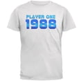 thumbnail image 1 of 1988 Player One Birthday Mens T Shirt White SM, 1 of 1