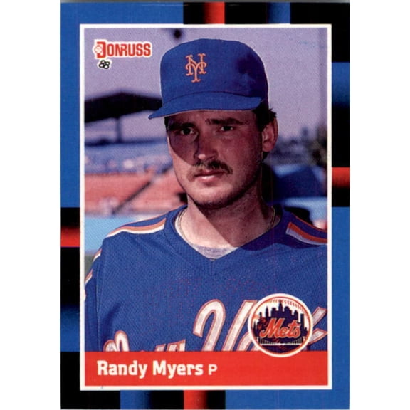 1988 Randy Myers Donruss Baseball Card #620