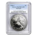 thumbnail image 1 of 1988-S Olympic $1 Silver Commem PR-69 PCGS, 1 of 3