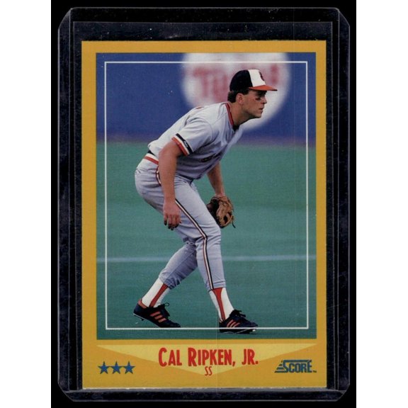 1988 Score Cal Ripken Jr #550 Baltimore Orioles Baseball Card Near Mint or Better Baltimore Orioles MLB BASEBALL Trading Card