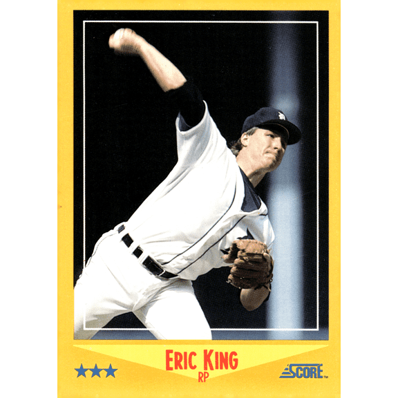 1988 Score Eric King #471