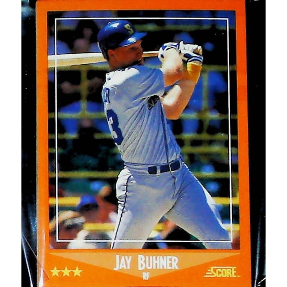 1988 Score Rookies & Traded Mariners Team Set 6 Cards NM-MT