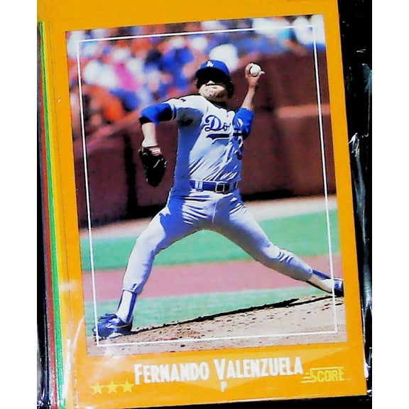 1988 Score World Champion Los Angeles Dodgers Team Set 27 Cards NM-MT
