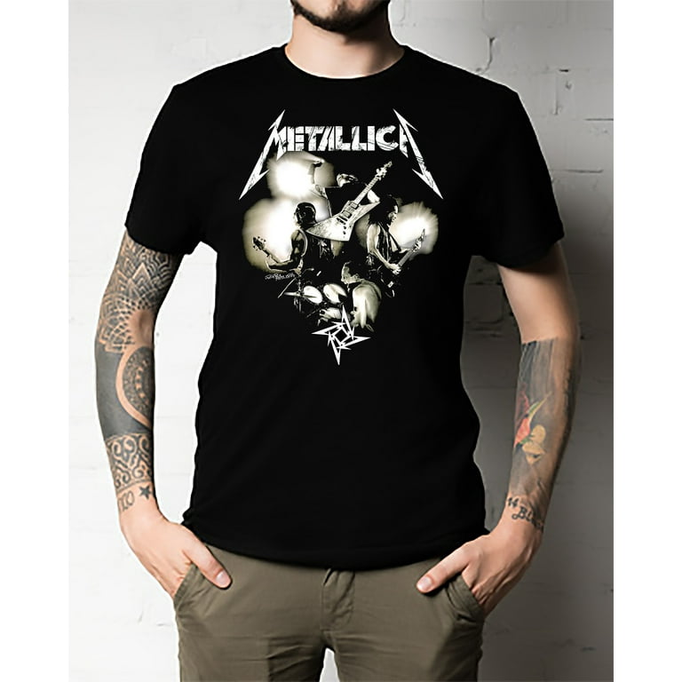 1988 T-shirt Metallica And Justice For All Classic Rock Metal Band 